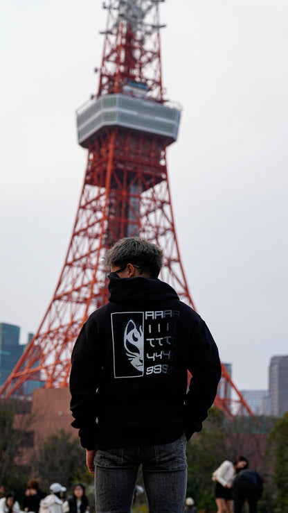 SUDADERA BORDADA OVERSIZE UNISEX EDICION JAPON