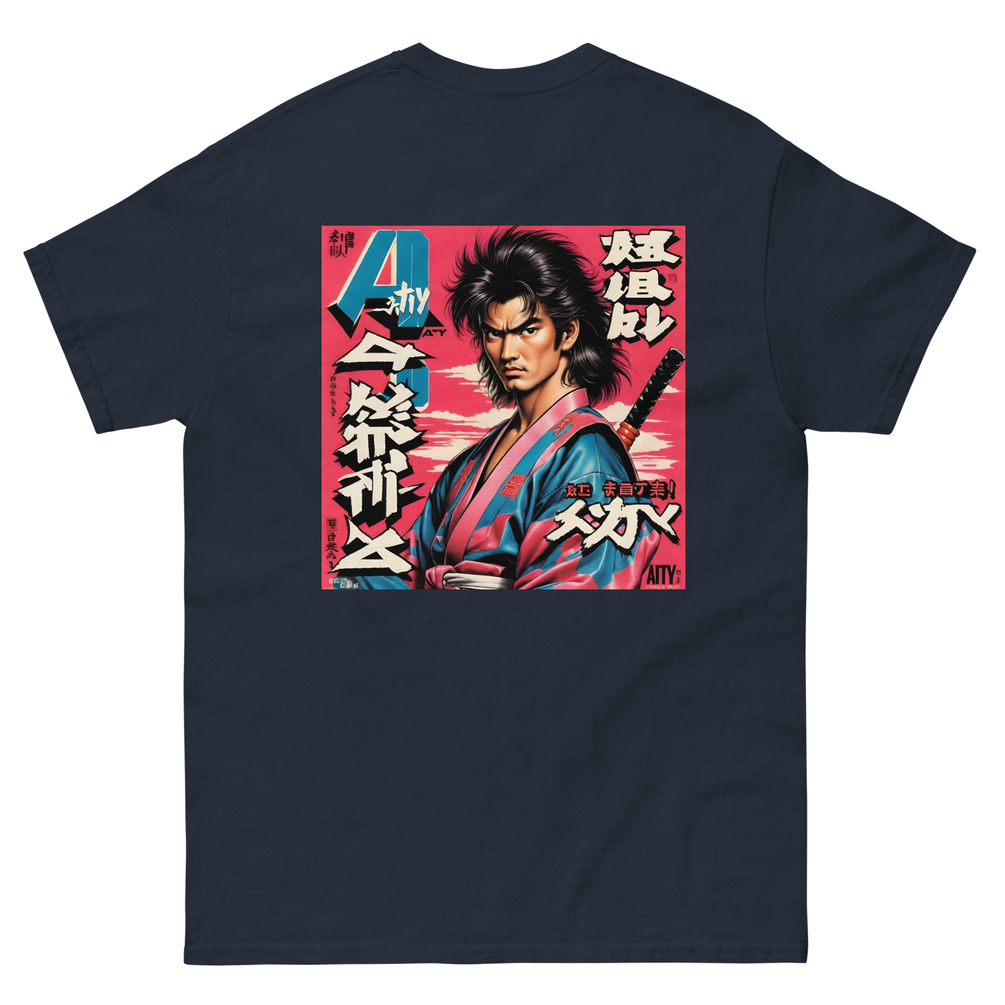 Camiseta Unisex Bordado Aity's Samurai