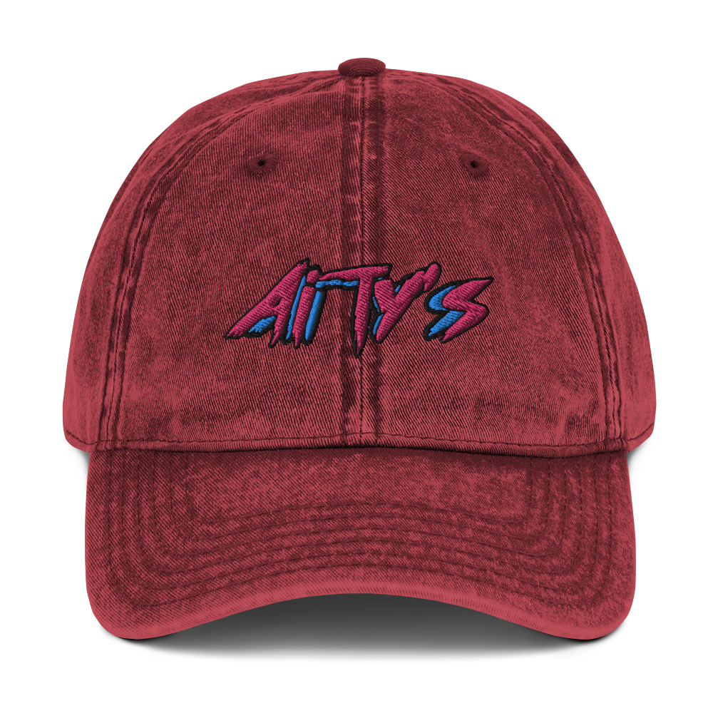 Gorra Aity's de Algodón Vintage 3D